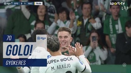 Allianz Cup: Sporting vs Nacional, Golo 3-1 Gyokeres (2024-2025)