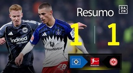 Bundesliga: Hamburger SV 1 - 1 Frankfurt (2025-2026)