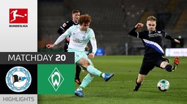 Bundesliga: Bielefeld 0 - 2 Werder Bremen (2020-2021)