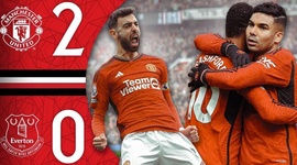 Premier League: Man Utd 2 - 0 Everton (2023-2024)