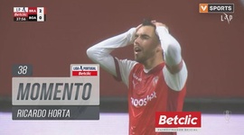 Liga Portugal Betclic: Sp. Braga vs Boavista, Jogada Ricardo Horta, 38' (2024-2025)