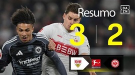 Bundesliga: Estugarda 3 - 2 Frankfurt (2025-2026)