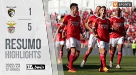 Liga Portugal Bwin: Portimonense 1 - 5 Benfica (2022-2023)