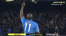 Serie A: Napoli vs Milan, Golo 2-0 R. Lukaku (2024-2025)