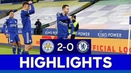 Premier League: Leicester 2 - 0 Chelsea (2020-2021)