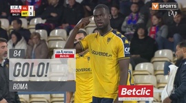 Liga Portugal Betclic: Gil Vicente vs Estoril, Golo 1-2 Boma (2024-2025)