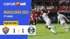 Brasileirão: Vitória 1 - 1 Grêmio (2025)