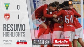 Liga Portugal Betclic: Estoril 0 - 1 Santa Clara (2025-2026)