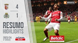 Liga Portugal Betclic: Sp. Braga 4 - 1 Boavista (2023-2024)