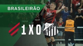 Brasileirão: Athletico-PR 1 - 0 Santos (2019)
