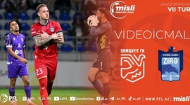 Premyer Liqa: Sumgayit FK 0 - 2 Zira FK (2024-2025)