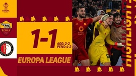 Liga Europa: Roma 4 - 2 g.p Feyenoord (2023-2024)
