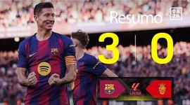 La Liga: Barcelona 3 - 0 Mallorca (2025-2026)