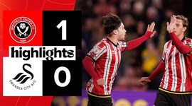 Championship: Sheffield Utd 1 - 0 Swansea City (2024-2025)
