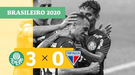 Brasileirão: Palmeiras 3 - 0 Fortaleza (2020)