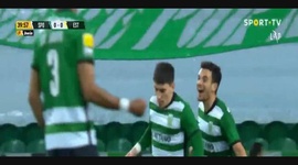 Liga Portugal Bwin: Sporting (1-0) Estoril, Golo Bellerín (VAR), 40m (2022-2023)
