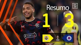 Liga Europa: Fenerbahce 1 - 3 Rangers (2024-2025)