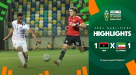 Qualificação CAN: Líbia 1 - 1 Guiné Equatorial (2023)