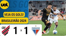 Brasileirão: Athletico-PR 1 - 1 Fortaleza (2024)