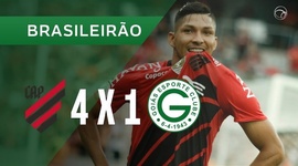 Brasileirão: Athletico-PR 4 - 1 Goiás (2019)