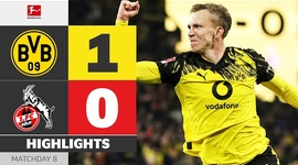 Bundesliga: Dortmund 1 - 0 FC Koln (2025-2026)