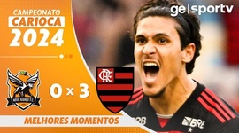 Campeonato Carioca: Nova Iguaçu 0 - 3 Flamengo (2024)