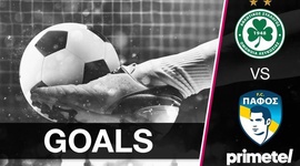 First Division: Omonia Nikosia vs Paphos FC, Golo 1-1 (2023-2024)
