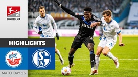 2. Bundesliga: Hansa Rostock 0 - 2 Schalke 04 (2023-2024)