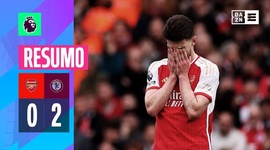 Premier League: Arsenal 0 - 2 Aston Villa (2023-2024)