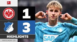 Bundesliga: Frankfurt 1 - 3 1899 Hoffenheim (2025-2026)