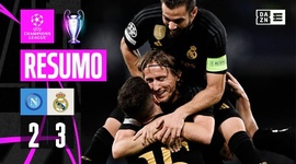 Liga Campeões: Napoli 2 - 3 Real Madrid (2023-2024)