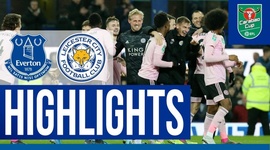 League Cup: Everton 2 - 4 g.p Leicester (2019-2020)