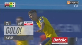Liga Portugal Betclic: Estoril vs CF Estrela Amadora, Golo 3-0 André (VAR) (2024-2025)