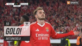 Taça de Portugal Generali Tranquilidade: Benfica vs CF Estrela Amadora, Golo 4-0 Akturkoglu (2024-2025)