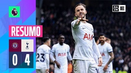 Premier League: Aston Villa 0 - 4 Tottenham (2023-2024)