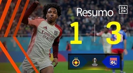 Liga Europa: Steaua 1 - 3 Lyon (2024-2025)