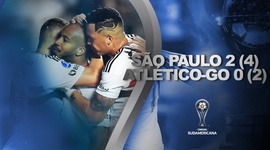 Copa Sudamericana: São Paulo 4 - 2 g.p Atlético-GO (2022)