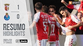 Liga Portugal Bwin: Sp. Braga 1 - 0 FC Porto (2021-2022)