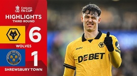 FA Cup: Wolves 6 - 1 Shrewsbury Town (2025-2026)
