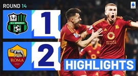 Serie A: Sassuolo 1 - 2 Roma (2023-2024)