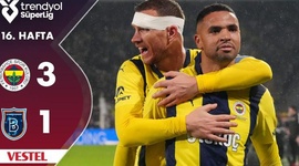 Super Ligi: Fenerbahce 3 - 1 Basaksehir (2024-2025)