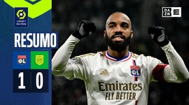 Ligue 1: Lyon 1 - 0 Nantes (2023-2024)