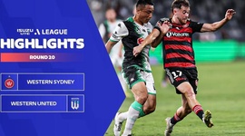 A-League: Western Sydney 1 - 3 Western United FC (2023-2024)
