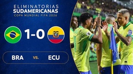 Qualificação Mundial América do Sul: Brasil 1 - 0 Equador (2026)