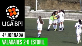 Liga de Futebol Feminino BPI: Valadares Gaia 2 - 0 Estoril (2019-2020)