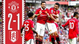 Premier League: Man Utd 2 - 1 Fulham (2022-2023)