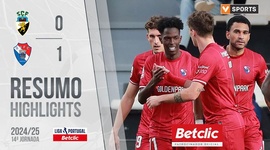 Liga Portugal Betclic: Farense 0 - 1 Gil Vicente (2024-2025)