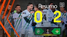 Liga Europa: Ludogorets 0 - 2 Bétis (2025-2026)