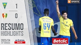 Liga Portugal Betclic: Estoril 1 - 0 CF Estrela Amadora (2023-2024)