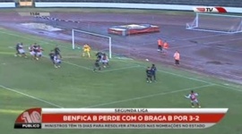 Segunda Liga: Sp. Braga 3 - 2 Benfica (2014-2015)